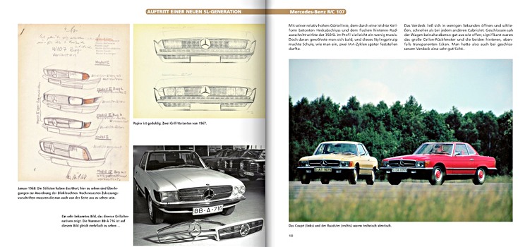 Bladzijden uit het boek Mercedes-Benz R/C 107 (1)