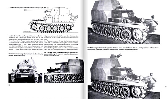 Bladzijden uit het boek Spezial-Panzerfahrzeuge (Spielberger) (1)