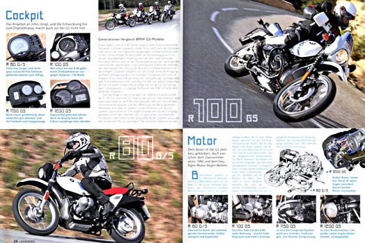 Pages of the book BMW Motorrad-Faszination (2)