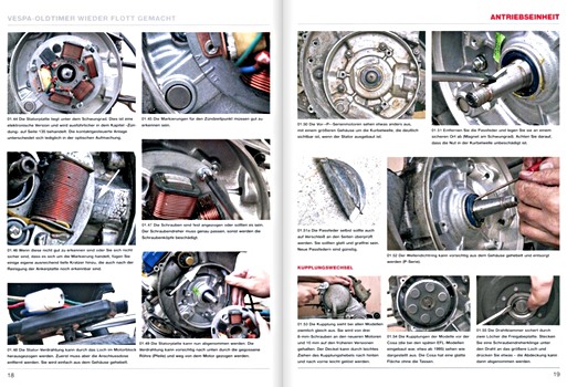 Pages du livre [JH 296] Vespa Restaurierung (1)