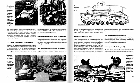 Bladzijden uit het boek Panzer 35 (t) / 38 (t) (Spielberger) (2)