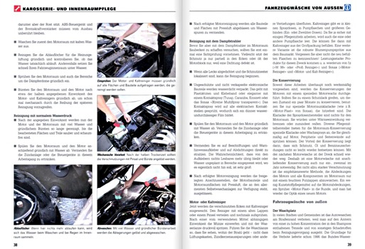 Bladzijden uit het boek Old- und Youngtimer - Autoaufbereitung (1)