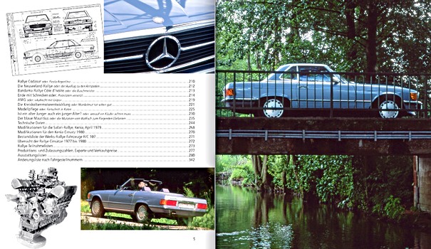 Bladzijden uit het boek Mercedes-Benz SL - Die Baureihe R 107 (1)