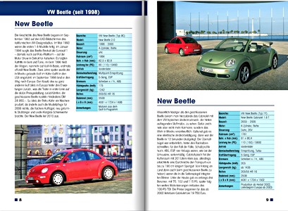 Typenkompass VW-Personenwagen PKW-Typen-Buch/Modelle/Technik/Daten/Handbuch 
