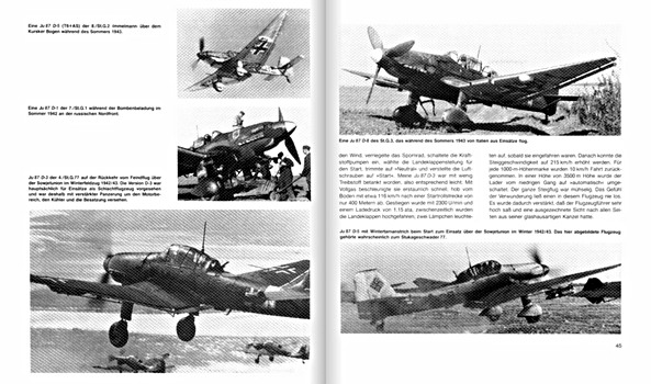 Strony książki Beruhmte Flugzeuge der Luftwaffe 1939-1945 (2)