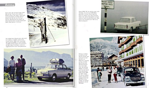 Páginas del libro Zwei Spuren im Schnee - So rollten wir in den Winterurlaub (1)