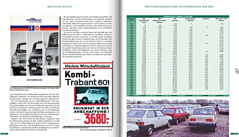 Seiten aus dem Buch Deutsche Autos - Pkw und Nutzfahrzeuge in der DDR (2)