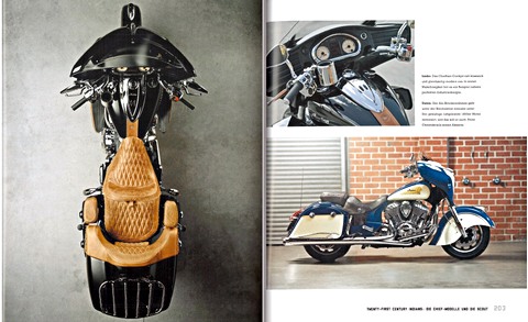 Strony książki Indian - America's First Motorcycle Company (2)