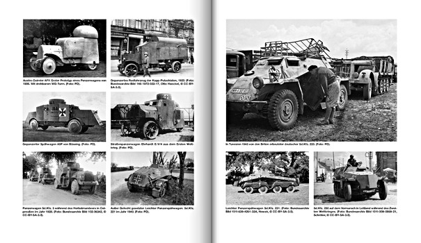 Pages of the book Gepanzerte Radfahrzeuge des Heeres bis 1945 (1)