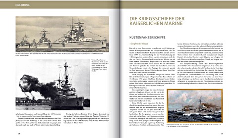 Seiten aus dem Buch Enzyklopadie deutscher Kriegsschiffe (1)
