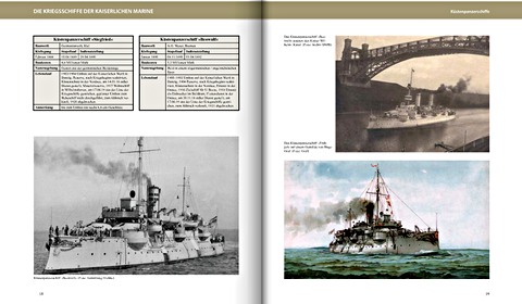 Bladzijden uit het boek Enzyklopadie deutscher Kriegsschiffe (2)