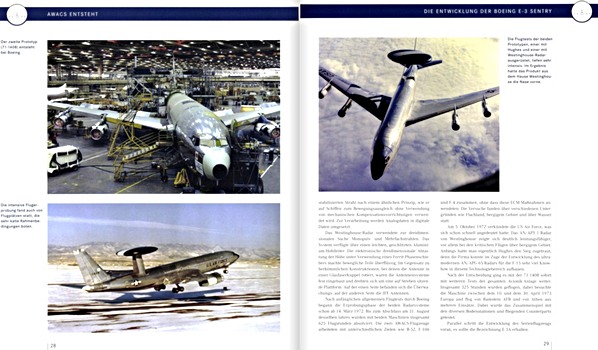 Bladzijden uit het boek Boeing E-3 AWACS (1)