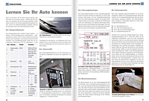 Pages of the book [JH 306] VW T5 Multivan (ab MJ 2010) (1)