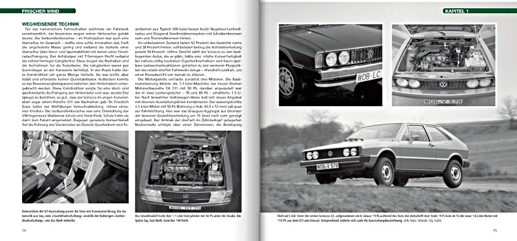 Pages du livre VW Scirocco & Corrado - Die sportlichen VW (2)