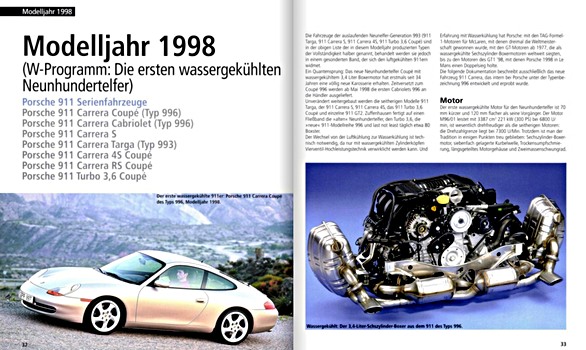 Bladzijden uit het boek Porsche 911 - Techn. Dok. wassergekuhlte Sportwagen (1)