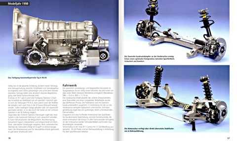 Seiten aus dem Buch Porsche 911 - Techn. Dok. wassergekuhlte Sportwagen (2)