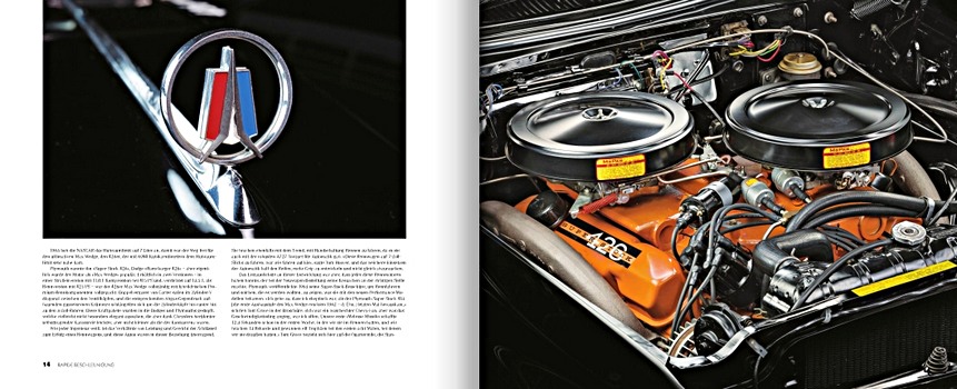 Pages of the book Art of Mopar - Legendare Muscle Cars (2)