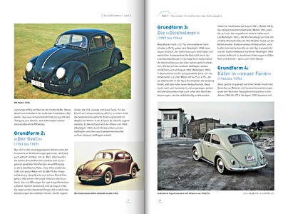 Páginas del libro Volkswagen Käfer Limousinen 1938-2003 (Modell-Kompass) (1)