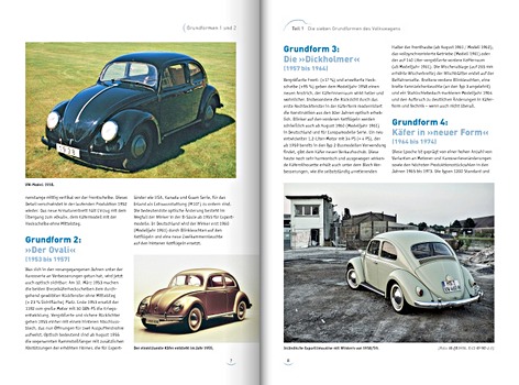 Bladzijden uit het boek Modellkompass VW Kafer Limousinen 1938-2003 (1)