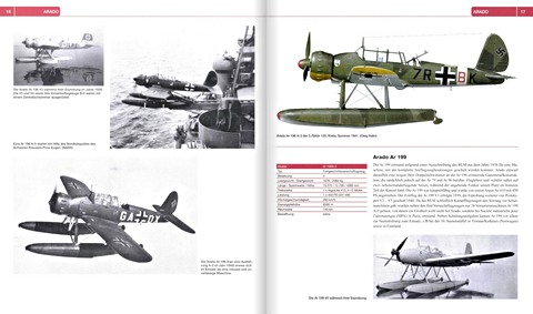 Seiten aus dem Buch Deutsche Kampfflugzeuge im Zweiten Weltkrieg (1)