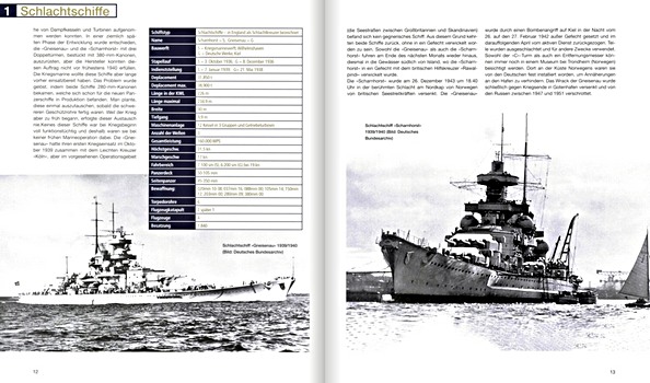 Bladzijden uit het boek Deutsche Kriegsschiffe - Grosskampfschiffe 33-45 (1)