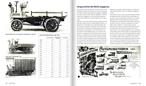 Pages du livre Mercedes Benz - Lastwagen & Omnibusse 1896-1986 (1)