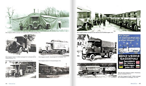 Strony książki Mercedes Benz - Lastwagen & Omnibusse 1896-1986 (2)