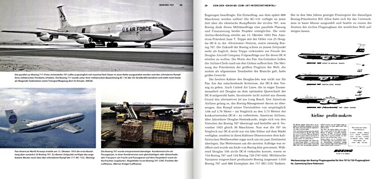 Bladzijden uit het boek Boeing 707 (1)