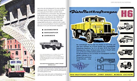 Pages du livre Weite Strassen, laute Laster - Nfz in der DDR (2)