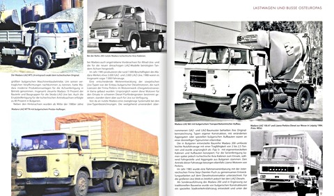 Bladzijden uit het boek Lastwagen & Busse Osteuropas (1)