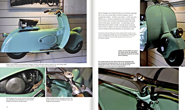 Pages of the book Vespa - Die Geschichte des Kultklassikers (1)