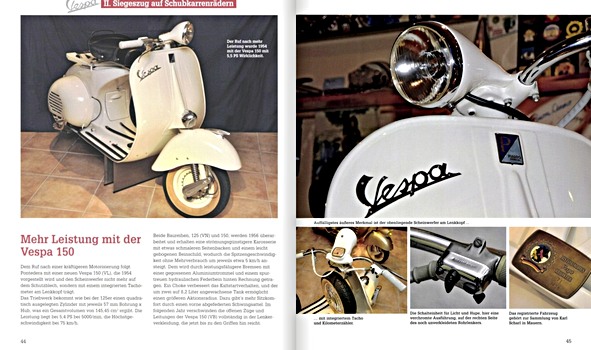 Pages du livre Vespa - Die Geschichte des Kultklassikers (2)