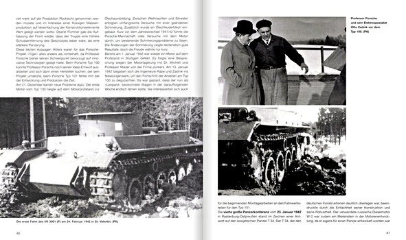 Pages du livre Der andere Tiger - Der Pzkw Porsche Typ 101 (1)