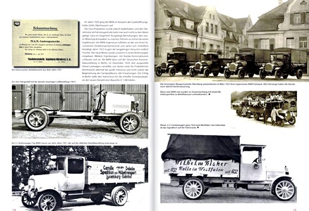 Pages du livre MAN - Ein Jahrhundert Lastwagen-Geschichten (1)
