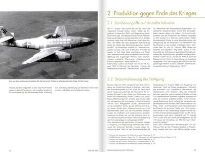 Pages du livre Messerschmitt Me 262 - Geheime Produktionsstatten (1)