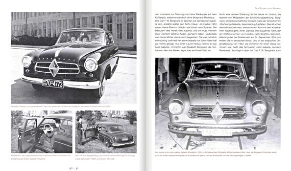 Bladzijden uit het boek Borgward Isabella - Der Zeit voraus (1)