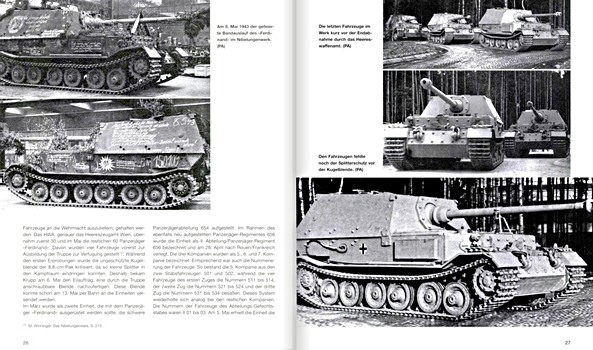 Strony książki Der Panzerjager Ferdinand (1)