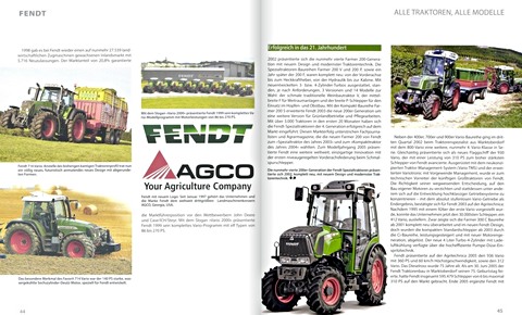 Pages du livre Fendt - Alle Traktoren, alle Modelle (2)
