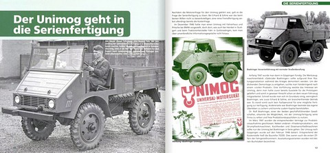 Pages du livre Unimog - Vom Bohringer zum Unimog S (1)