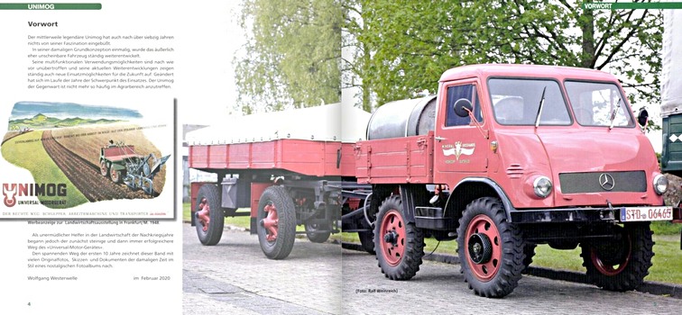 Pages du livre Unimog - Vom Bohringer zum Unimog S (2)