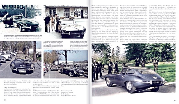 Bladzijden uit het boek Jaguar E-Type (1)