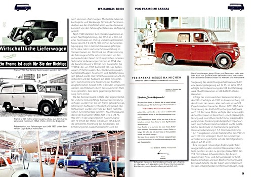 Pages of the book Barkas B 1000 - Der DDR-Schnelltransporter (1)