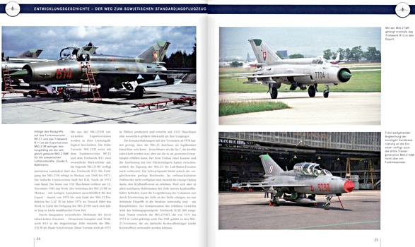 Pages of the book MiG-21 (1)