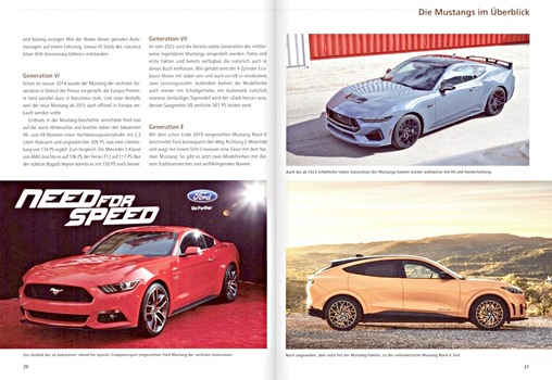 Strony książki Ford Mustang - Der amerikanische Traumwagen (1)