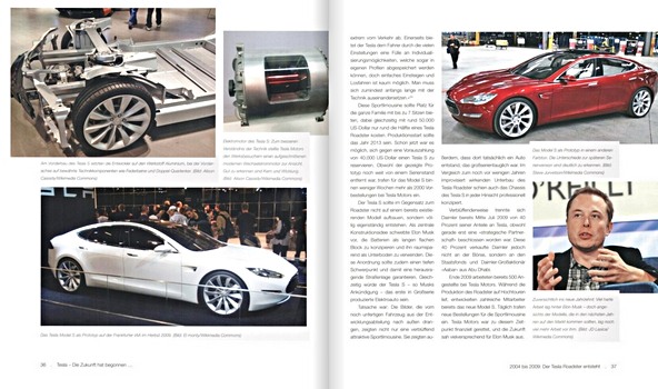 Pages du livre Tesla - Die Zukunft hat begonnen (1)