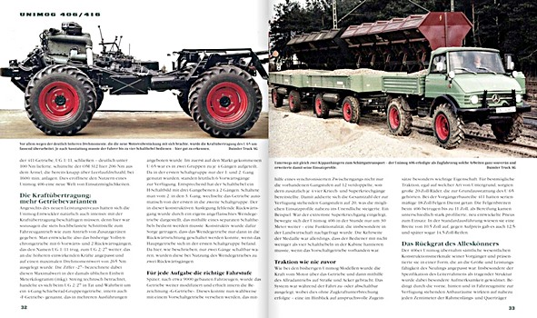 Pages of the book Unimog - Die Baureihen 406 / 416 (1963-1989) (1)