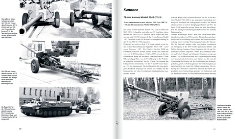 Strony książki Artilleriesysteme der NVA (1)