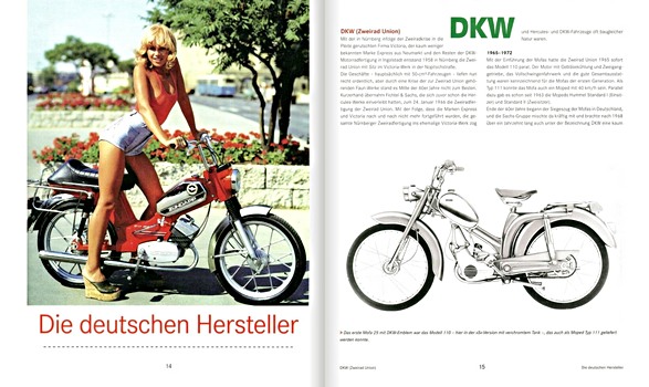 Pages du livre Mofas und Mopeds in Deutschland 1965-2000 (1)