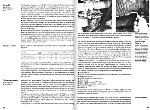 Pages of the book [JH 094] Citroen CX - Benzin- und Dieselmotoren (1)