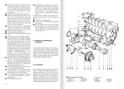 Páginas del libro Porsche 911 - 2.0, 2.2, 2.4 und 2.7 Liter (1963-8/1975) - Bucheli Reparaturanleitung (1)